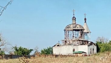 Російські війська зруйнували храм Рождества Богородиці в Херсонській області