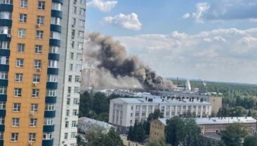 Пожежа на території ЦНДІмаш у Росії