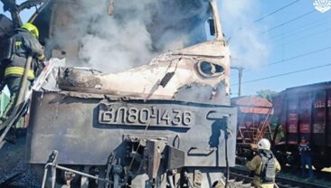 Окупанти повторно обстріляли пасажирський поїзд в Одеській області
