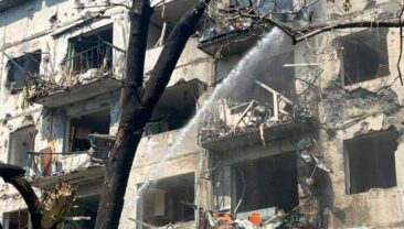 У Краматорську внаслідок агресії окупантів забруднене небо: є поранені українці-герої