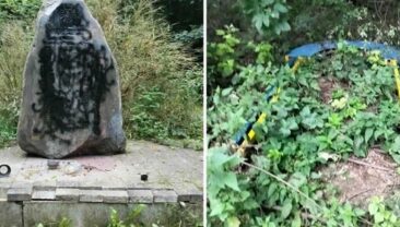 В Польщі розслідують нове пошкодження пам’ятника УПА